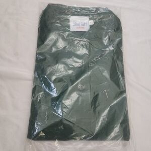 New SharTuff Women's Size XS Green work shirt #E002